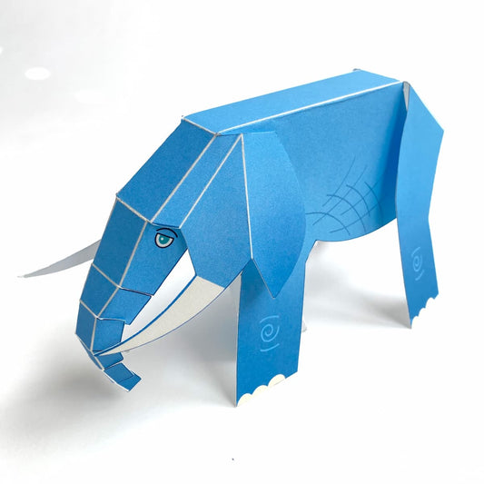 DIY Paper Elephant Mozaic Studio