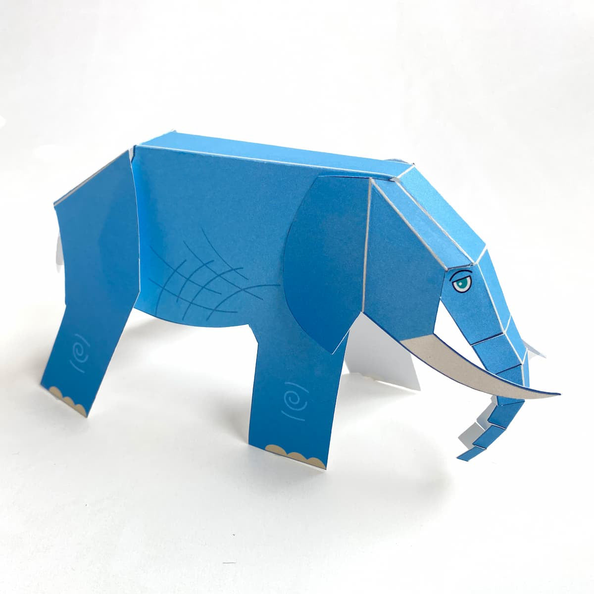 DIY Paper Elephant Mozaic Studio
