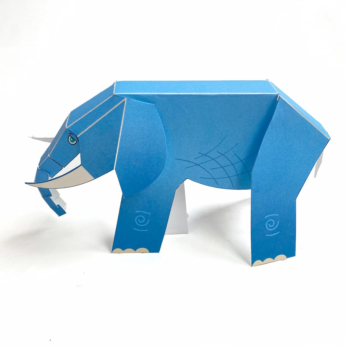 DIY Paper Elephant Mozaic Studio