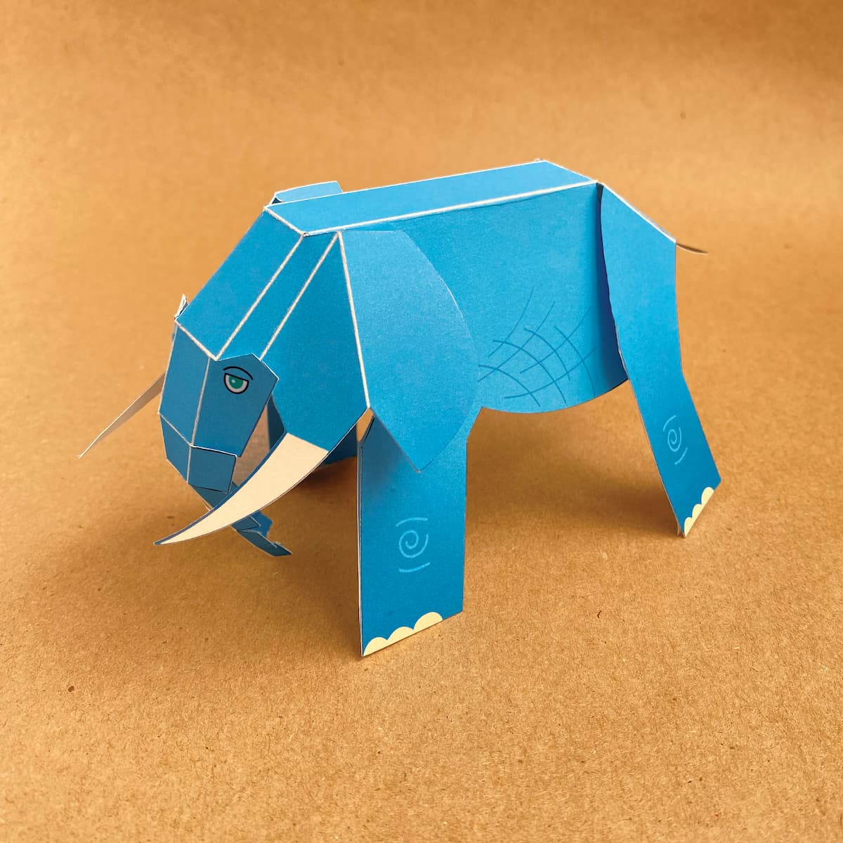 DIY Paper Elephant Mozaic Studio
