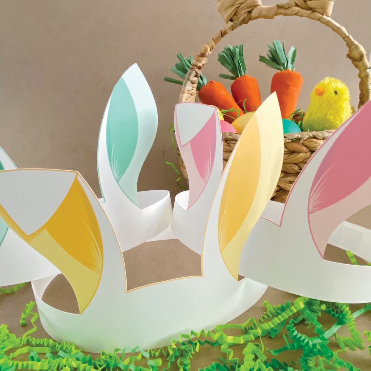 Wild & Wonderful Animal Crowns – Easter Bunny Cakewalk for Mozaic Studio